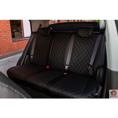 Чехлы из экокожи Ромб для Audi Q3 I 2011-2018