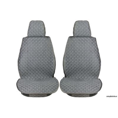Каркасные накидки для сидений автомобиля из велюра Classic Romb