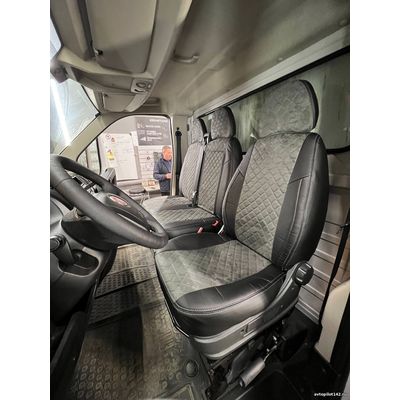 чехлы для автомобиля Fiat Ducato III (Х250) 3 места с 06г