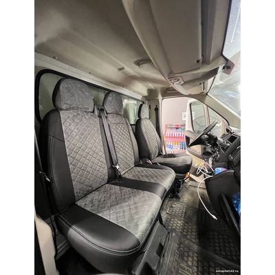 чехлы для автомобиля Fiat Ducato III (Х250) 3 места с 06г