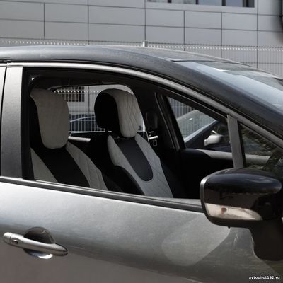 Чехлы из экокожи Ромб для Renault Kaptur 2016-2022