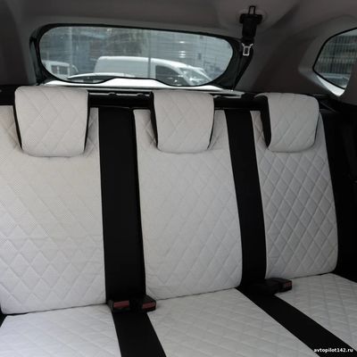 Чехлы из экокожи Ромб для Renault Kaptur 2016-2022