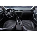 Чехлы из экокожи Ромб для Toyota Camry v40 2006-2012