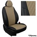 Чехлы для Toyota Avensis II Sd (сплошной) с 03-09г.