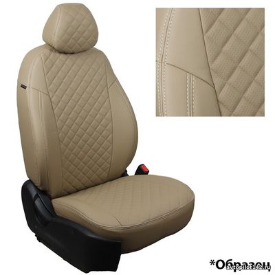 Чехлы для Toyota Highlander I (за водительским креслом 40%) с 01-07г.