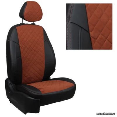 Чехлы для Toyota Highlander I (за водительским креслом 60%) с 01-07г.