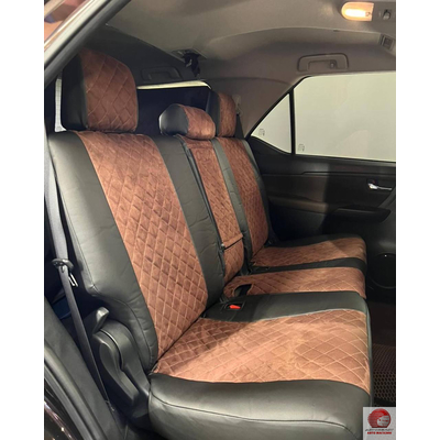 Чехлы для Toyota Fortuner II (5 мест) с 15г.