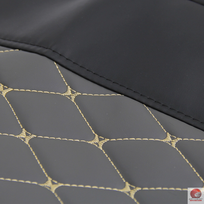 Кликните для увеличения изображения Чехлы сидений для а/м Газель 2705,2217 7-ми мест. (серый) мягкая, бархатистая экокожа