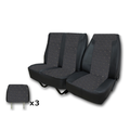 Чехлы сидений для а/м Газель NN 3-х мест