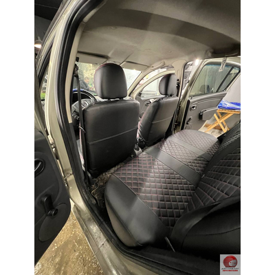 Авточехлы для автомобиля Renault Sandero I (сплошной) с 09-14 г.в.