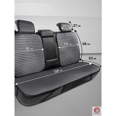 Комплект накидок из велюра на весь салон (5 местного автомобиля)