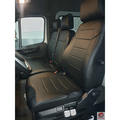 Чехлы из экокожи для GAZ Gazelle NN (3 места) 2021-н.в