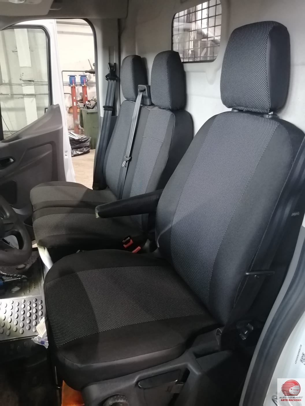 Чехлы из Жаккарда для Mercedes-Benz Sprinter (1+2) 2008-н.в.