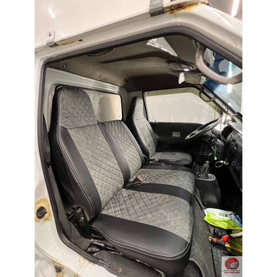 Авточехлы из экокожи для Hyundai Porter