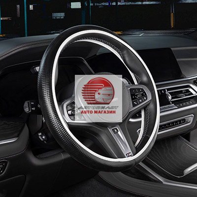 Оплетка на руль из экокожи, FLEX, размер 