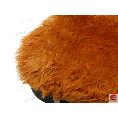 Накидка из натуральной овчины на переднее кресло автомобиля