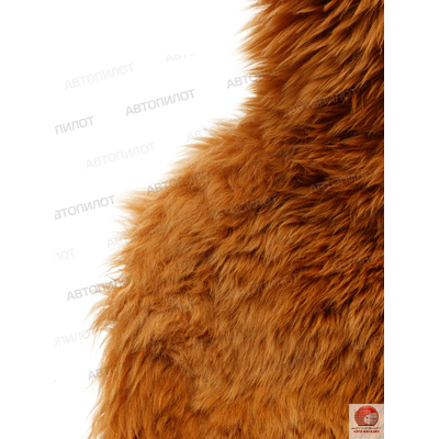 Накидка из натуральной овчины на переднее кресло автомобиля