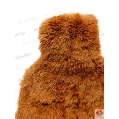 Накидка из натуральной овчины на переднее кресло автомобиля