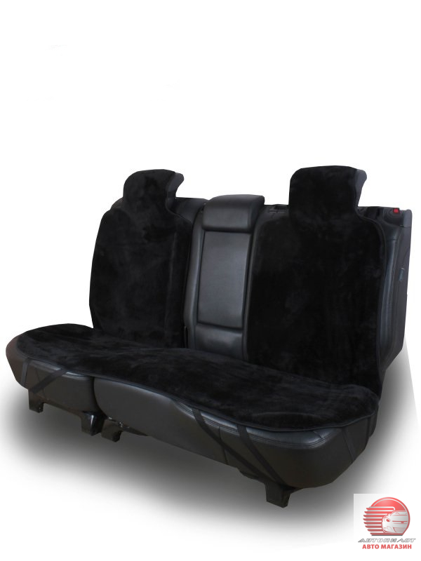 Накидка на задних ряд автомобиля из искусственного меха