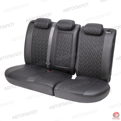 Чехлы для Hyundai Tucson III с 15-21 г., черный, экокожа Nappa ромб