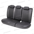 Чехлы для Hyundai Tucson III с 15-21 г., черный, экокожа Nappa ромб
