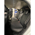Чехлы для Ford Focus III Ambiente/Trend Sd/Hb/Wag с 11 г.в. черный, экокожа/алькантара ромб.