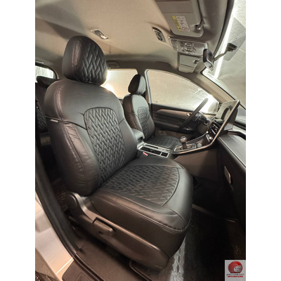 Чехлы для Haval M6 II с 21 г.в. черный, экокожа Nappa, ромб