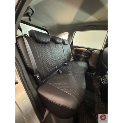 Чехлы для Haval M6 II с 21 г.в. черный, экокожа Nappa, ромб