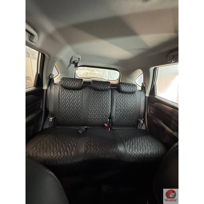 Чехлы для Haval M6 II с 21 г.в. черный, экокожа Nappa, ромб