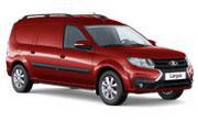 LADA Largus I (2 места) рестайлинг (пер. спинки меньшего размера) с 24г