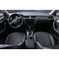 Чехлы из экокожи Ромб для Lada Vesta 40/60 (с задн. подколотником) 2015-н.в.
