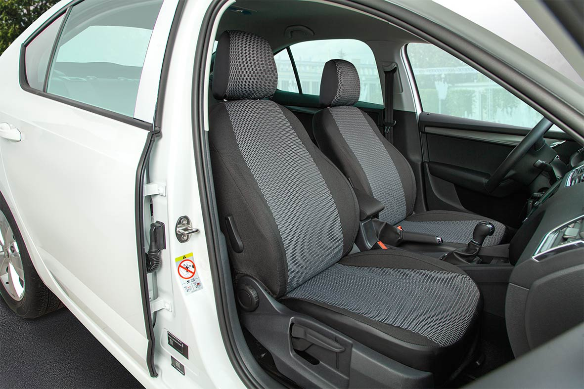 Чехлы из Жаккарда для Volkswagen Caddy IV (5 мест) 2015-н.в.